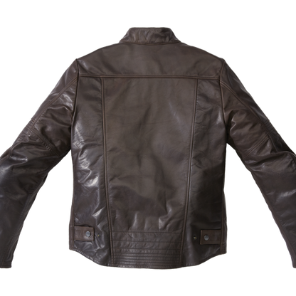Кожено мото яке SPIDI GARAGE BROWN