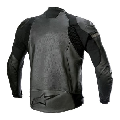 Кожено мото яке ALPINESTARS GP Force Airflow BLACK/BLACK