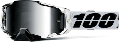 Мотокрос очила 100% ARMEGA ATAC MIRROR SILVER