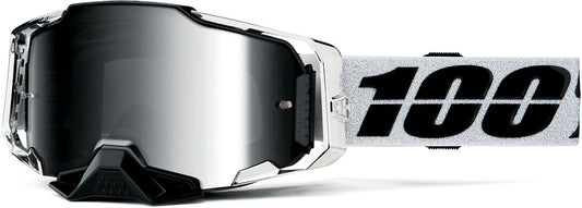 Мотокрос очила 100% ARMEGA ATAC MIRROR SILVER
