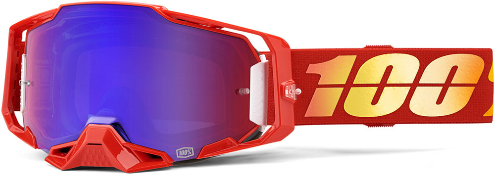 Мотокрос очила 100% ARMEGA NUKETOWN MIRROR RED/BLUE