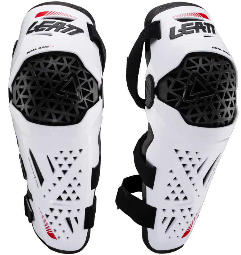 Наколенки LEATT DUAL AXIS PRO WHITE