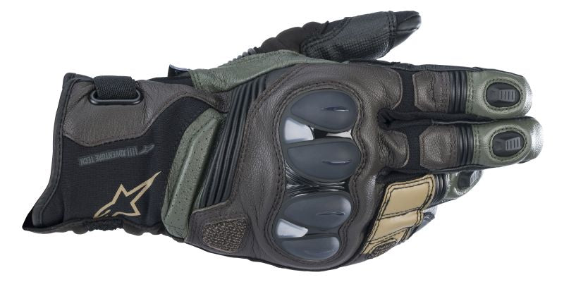 РЪКАВИЦИ ALPINESTARS BELIZE V2 DRYSTAR BLACK/BROWN