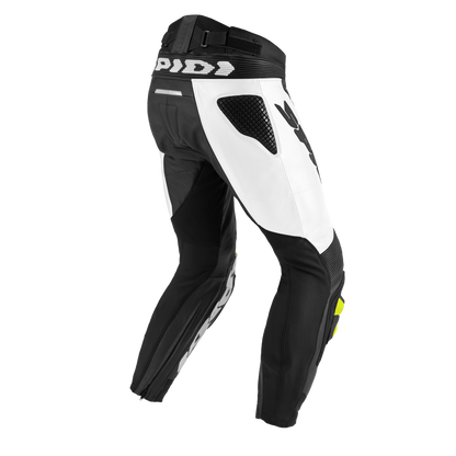 Кожен панталон SPIDI RR PRO WARRIOR BLACK/FLUO