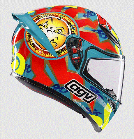 Каска за мотор AGV K1 S ROSSI MUGELLO 1999