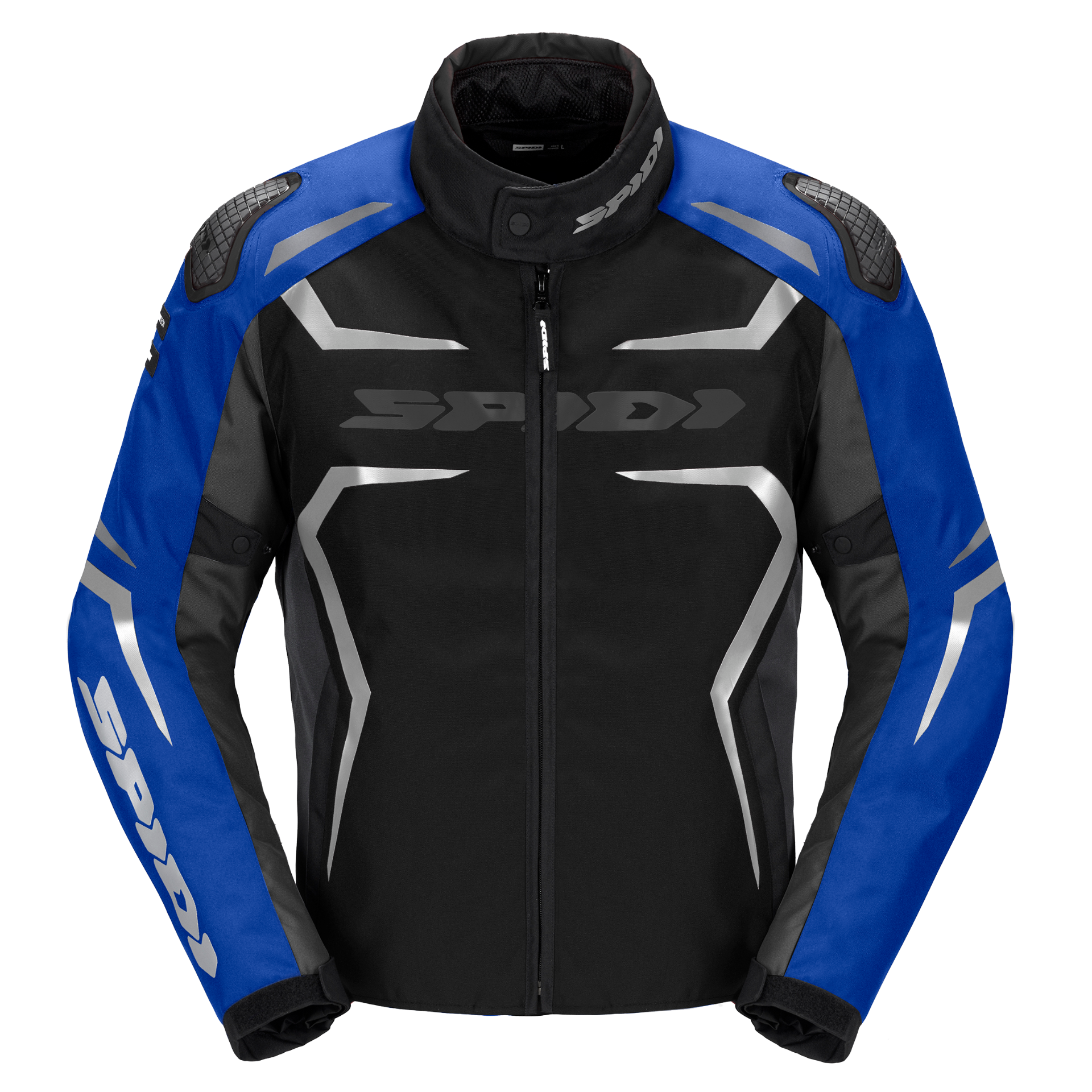 Текстилно мото яке SPIDI RACE-EVO H2OUT Black/Blue/Silver