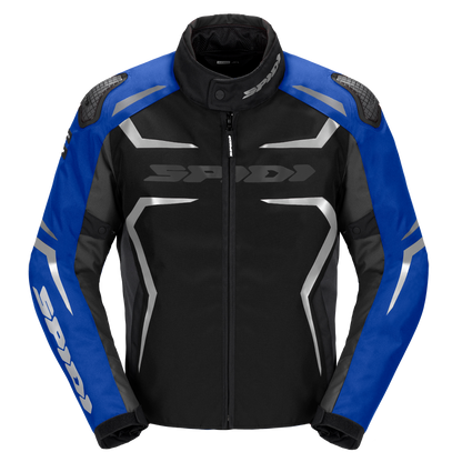 Текстилно мото яке SPIDI RACE-EVO H2OUT Black/Blue/Silver