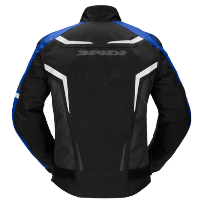 Текстилно мото яке SPIDI RACE-EVO H2OUT Black/Blue/Silver