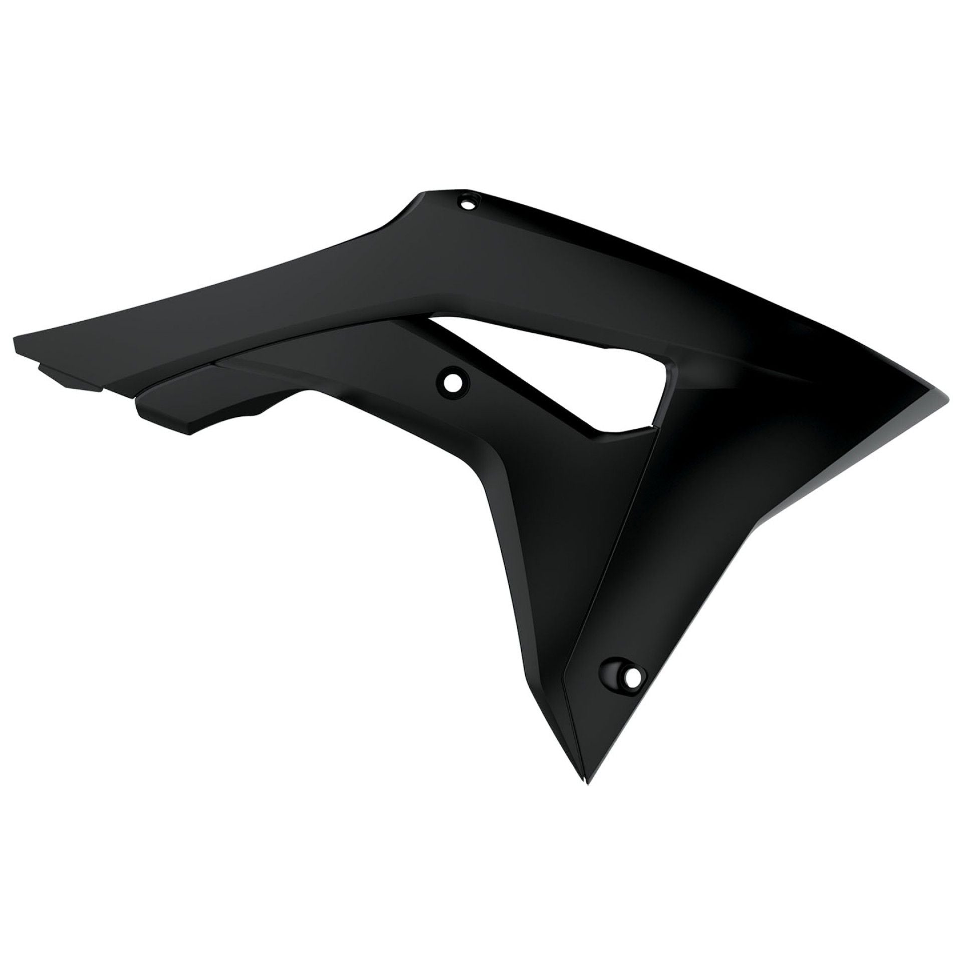 Пластмасови капаци за радиатор Polisport HONDA CRF250R - 2018-21 / CRF450R - 2017-20 BLACK