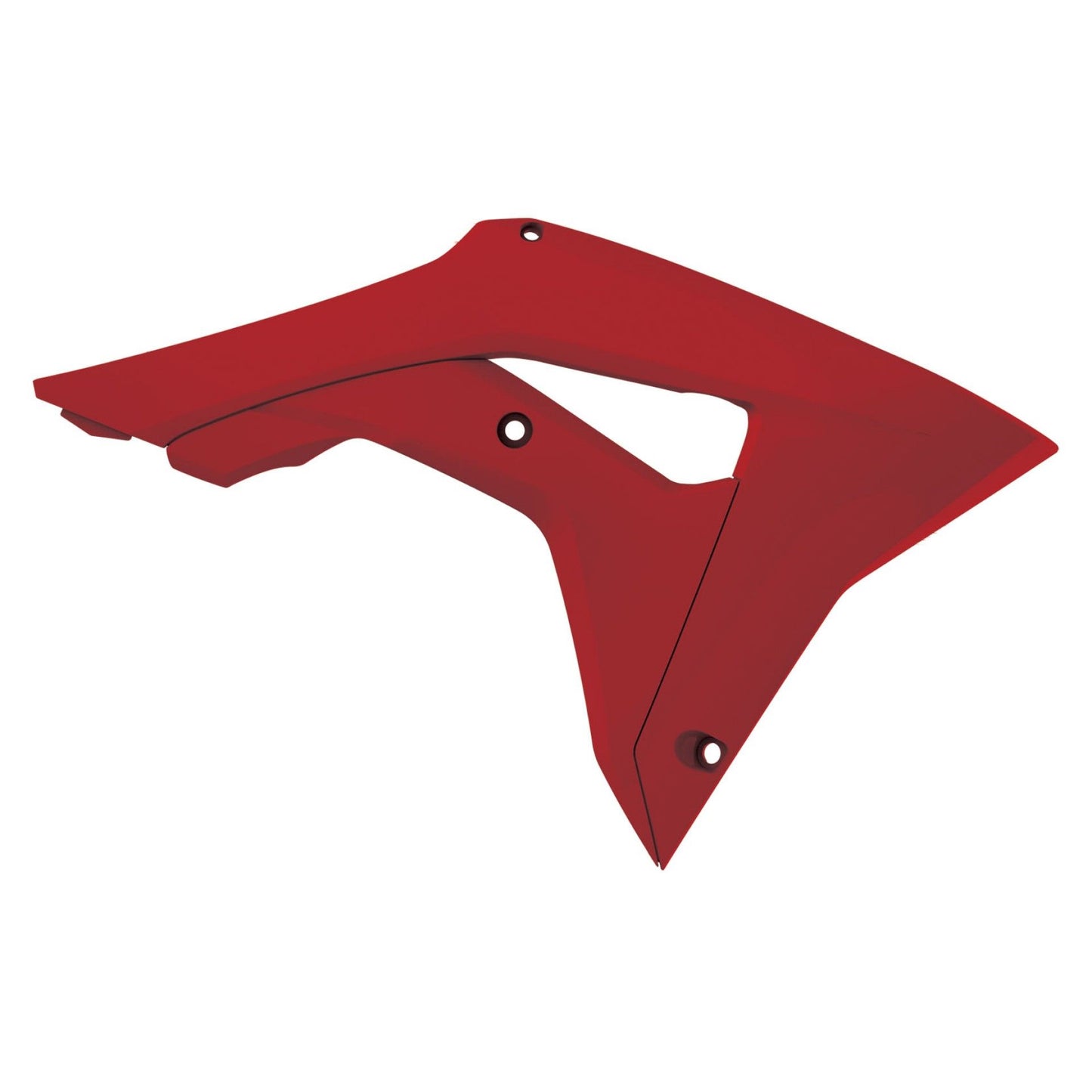 Пластмасови капаци за радиатор Polisport HONDA рестайлинг CR125R /CR250R -2002-07 RED