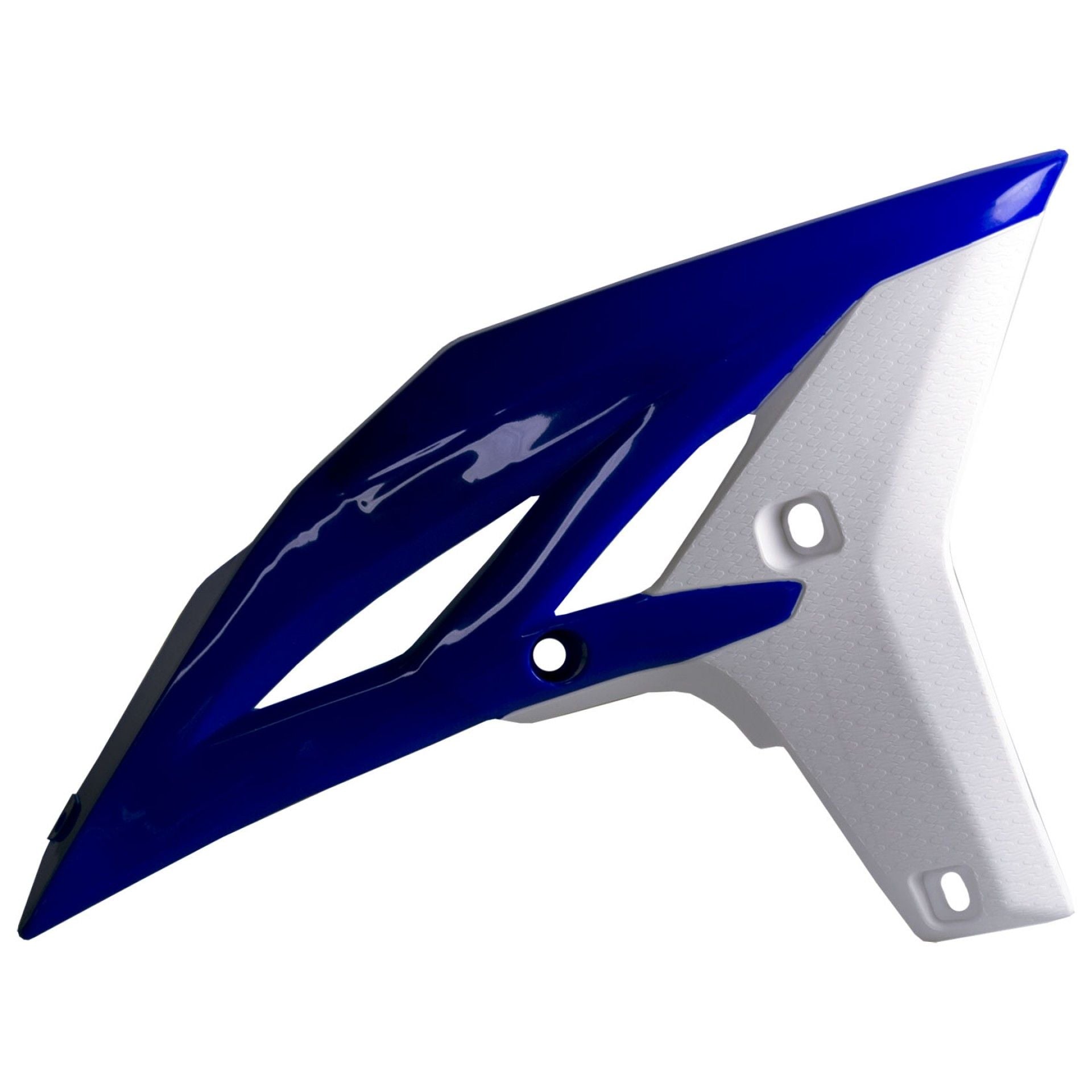 Пластмасови капаци за радиатор Polisport Yamaha YZ250F - 2010-2013 / WR450F - 2012-15 BLUE/WHITE