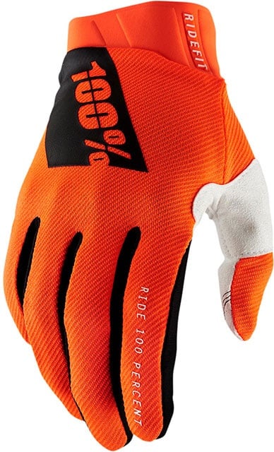 Мотокрос ръкавици 100% RIDEFIT-ORANGE