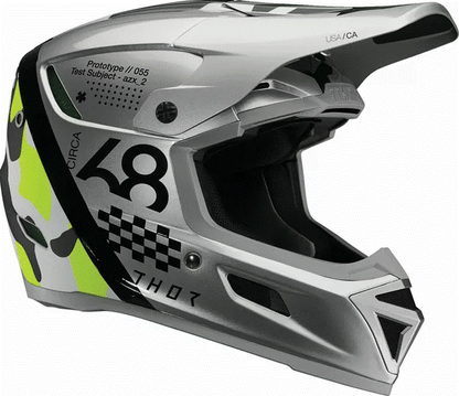 Мотокрос каска THOR REFLEX SPORT RIOT GRAY/ACID MIPS