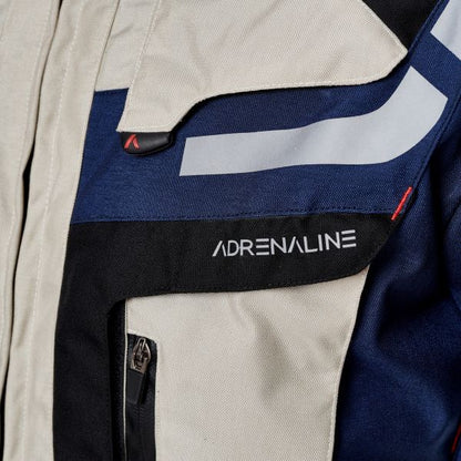 Текстилно мото яке ADRENALINE CAMELEON 2.0 BEIGE/NAVY