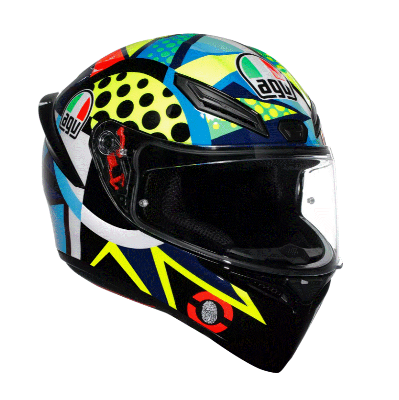Каска за мотор AGV K1 S ROSSI WINTER TEST 2020