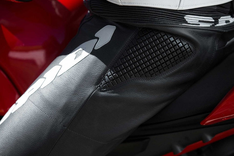 Кожен панталон SPIDI RR PRO WARRIOR BLACK/WHITE