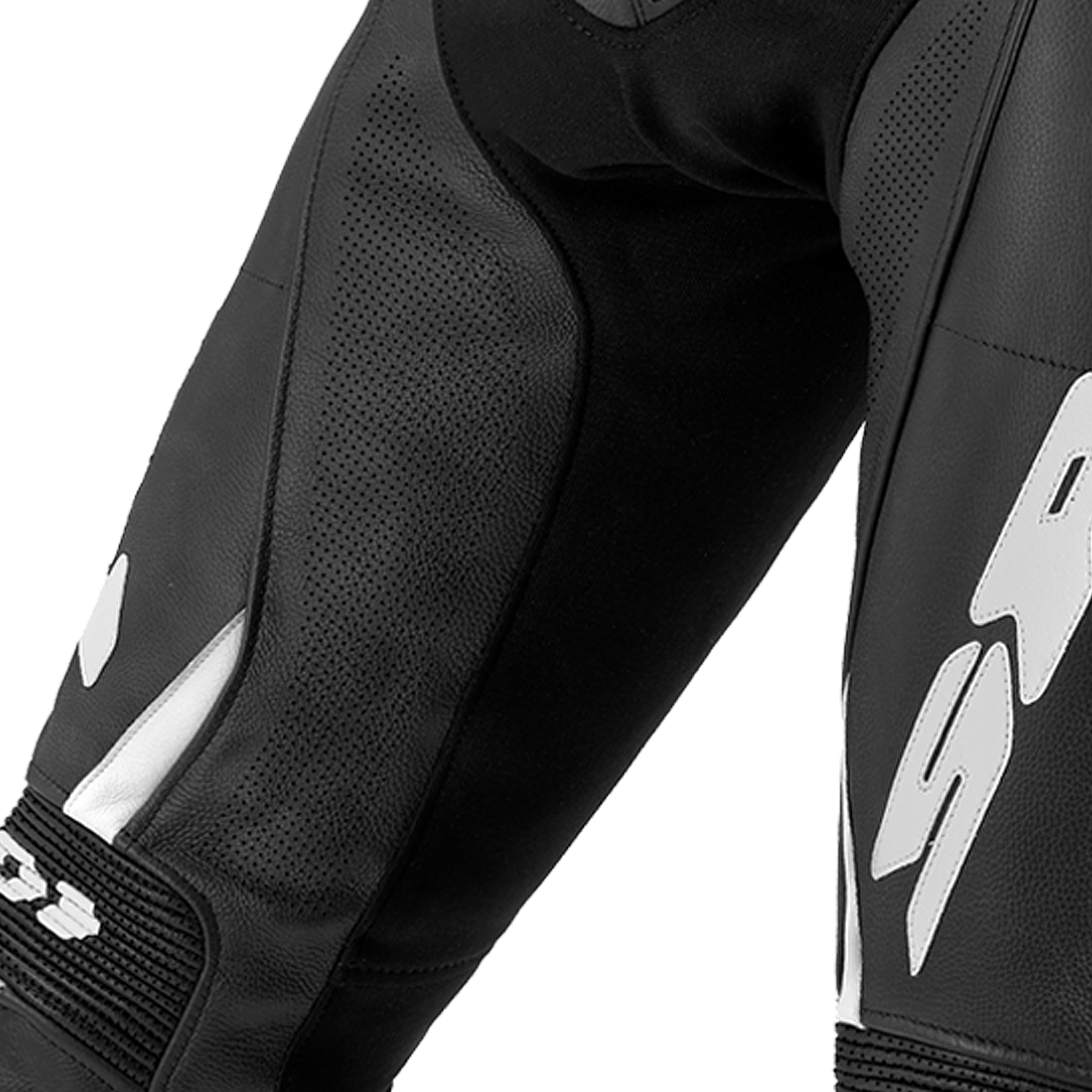 Кожен мото панталон SPIDI RR PRO 2 WIND Black/White