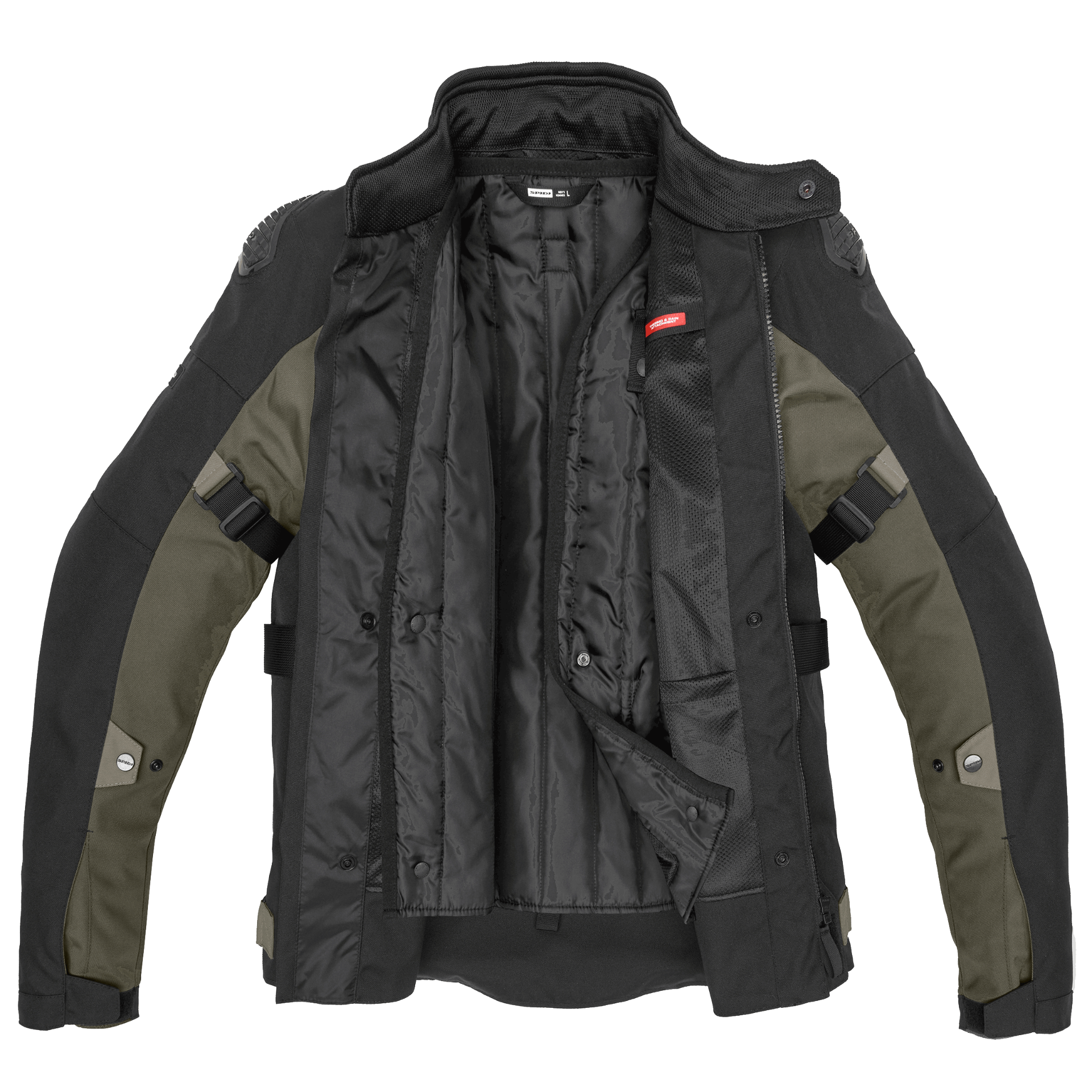 Текстилно мото яке SPIDI RW H2OUT Militar