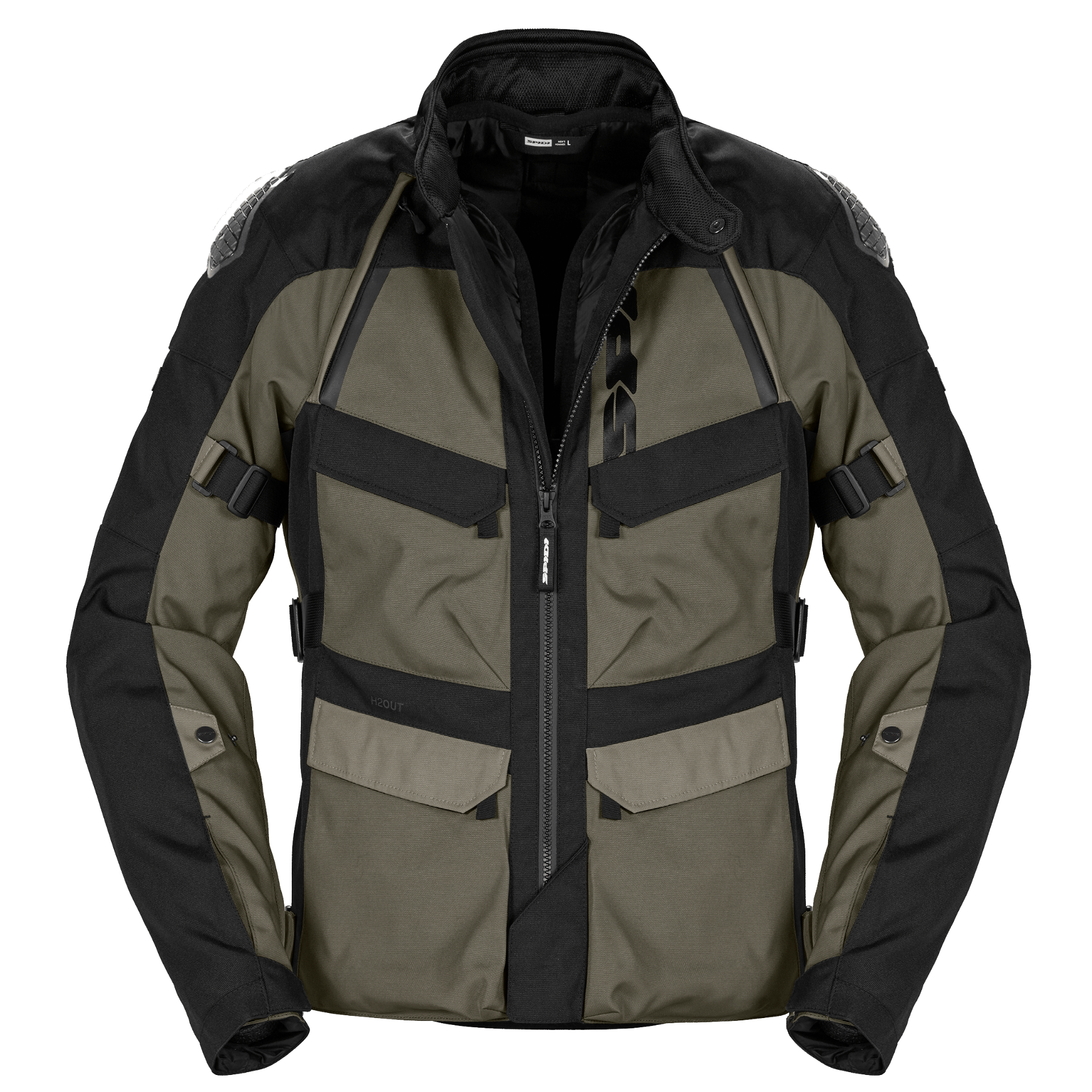 Текстилно мото яке SPIDI RW H2OUT Militar