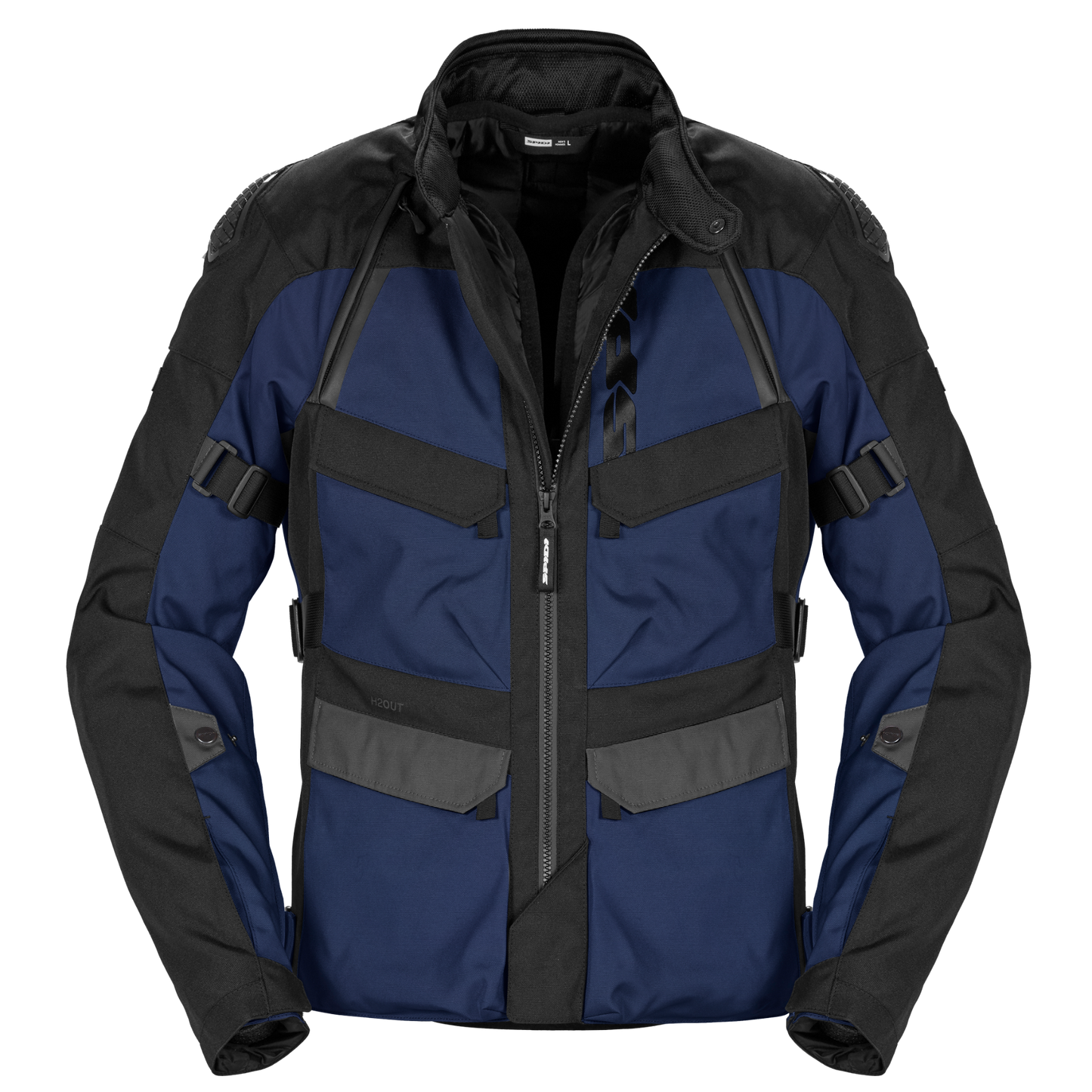 Текстилно мото яке SPIDI RW H2OUT Black/Blue