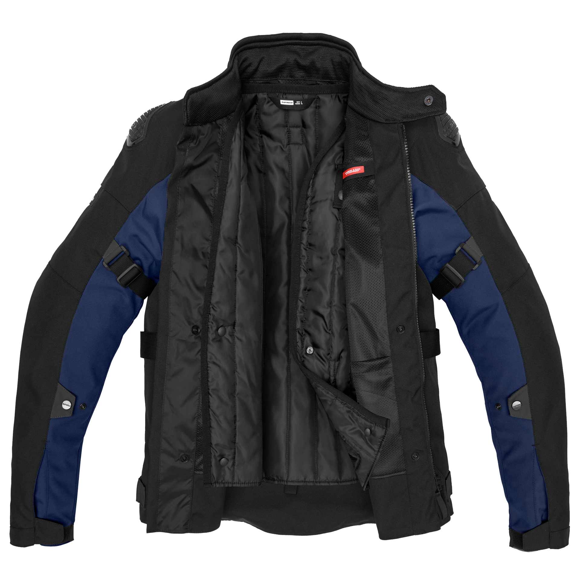 Текстилно мото яке SPIDI RW H2OUT Black/Blue