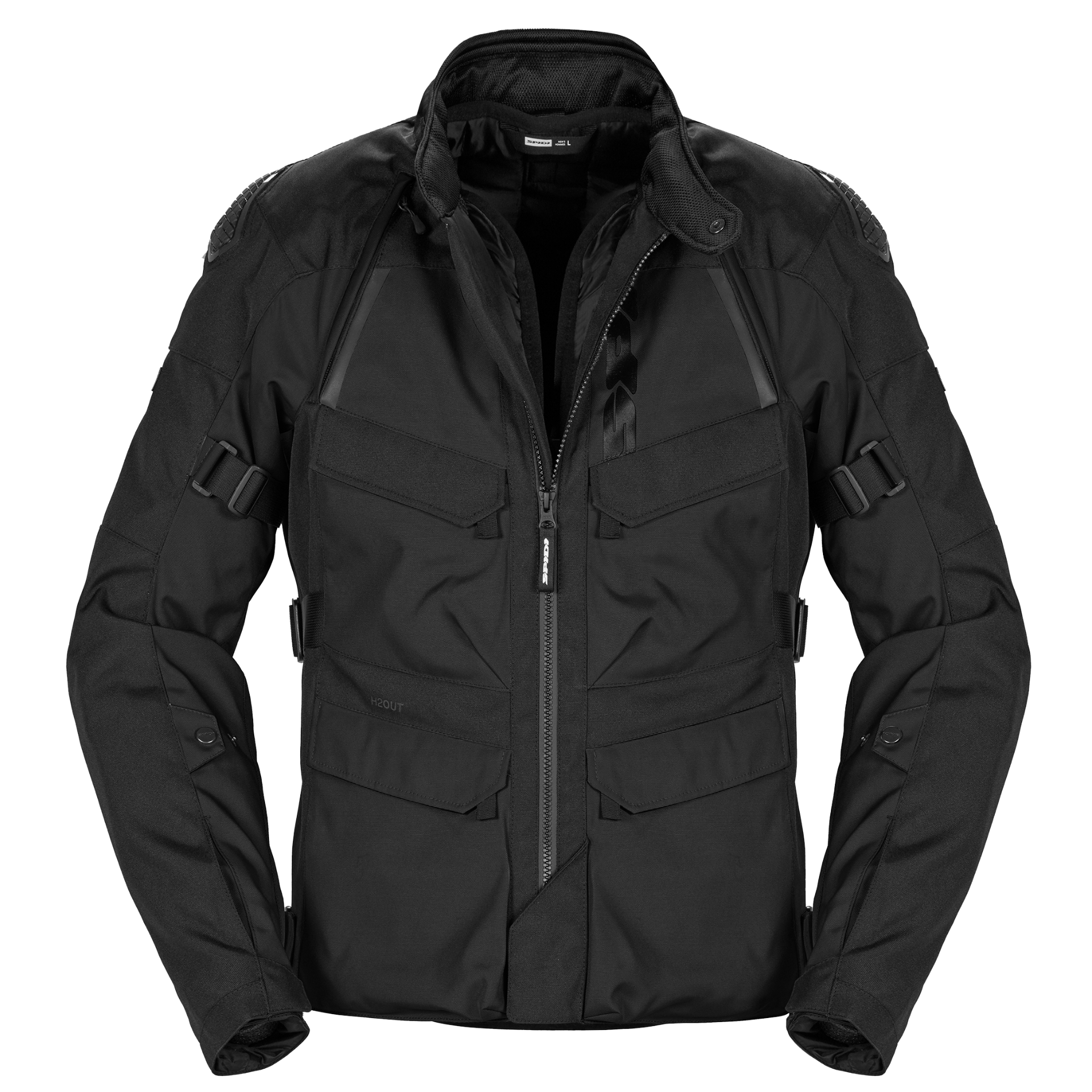 Текстилно мото яке SPIDI RW H2OUT Black