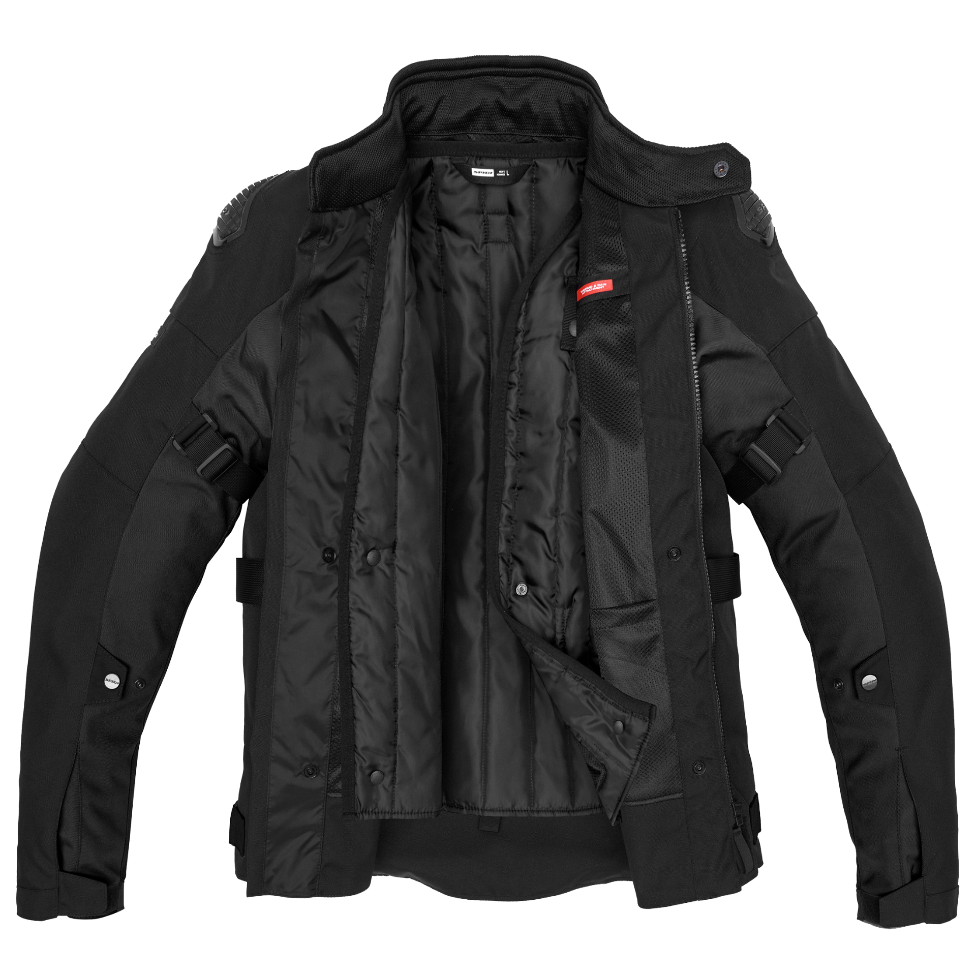 Текстилно мото яке SPIDI RW H2OUT Black