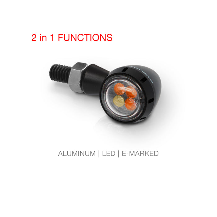 LED мото мигачи BARRACUDA S-LED 2 B-LUX