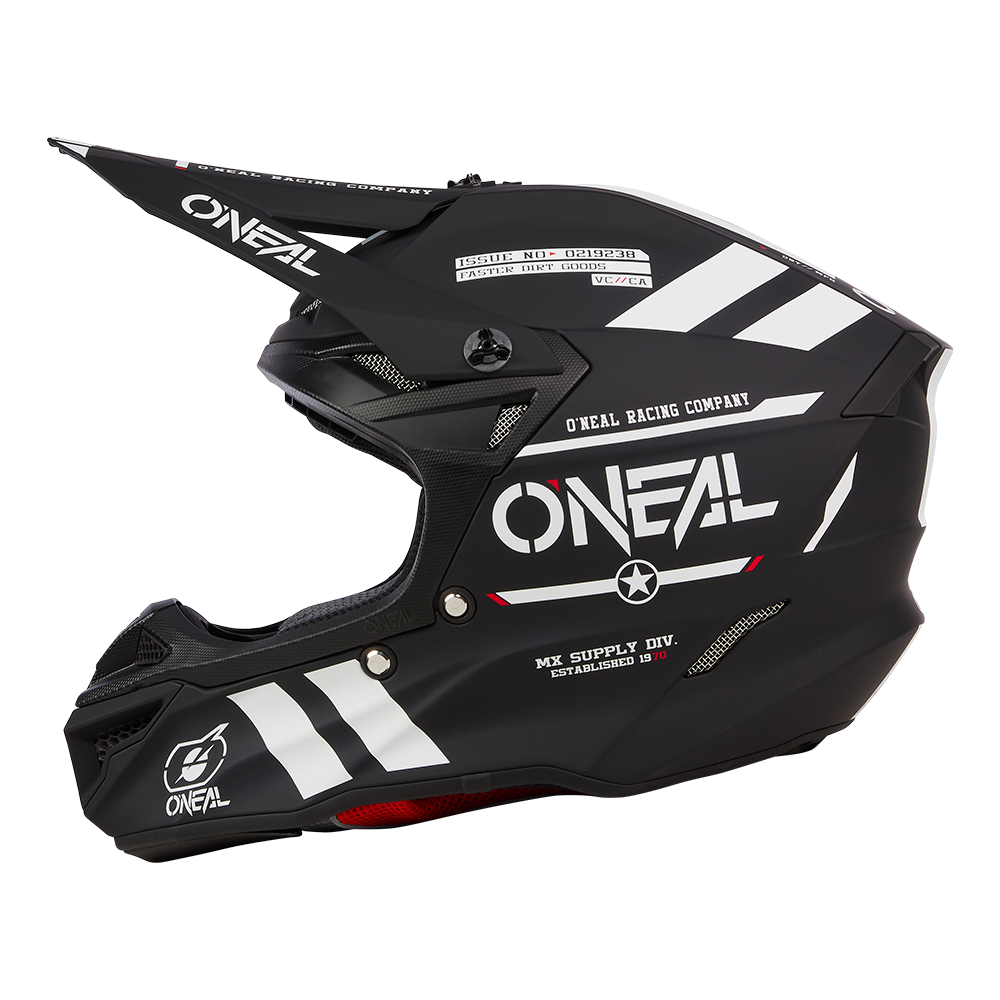 Мотокрос каска O'NEAL 5SERIES WARHAWK V.25 BLACK