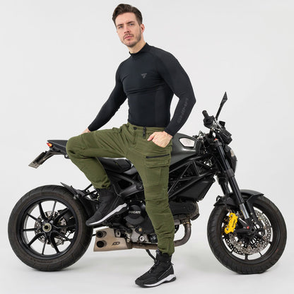 Текстилен мото панталон SHIMA GIRO 3.0 KHAKI