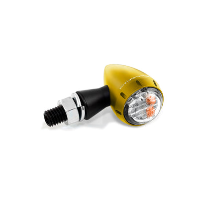LED мото мигачи BARRACUDA S-LED 3 B-LUX GOLD