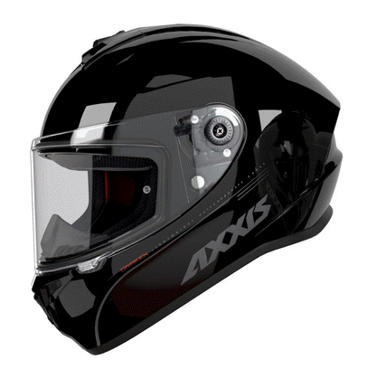 Каска AXXIS DRAKEN S SOLID A11 GLOSS BLACK