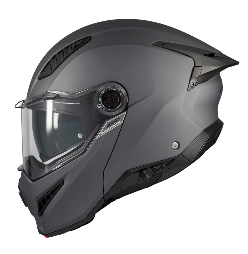 Отваряема каска AXXIS GHOSTFIGHTER SV A12 GREY MATT