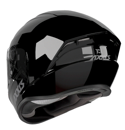 Каска AXXIS DRAKEN S SOLID A11 GLOSS BLACK