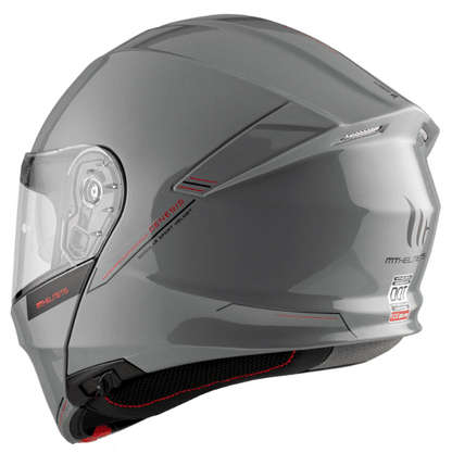 Отваряема каска MT GENESIS SOLID A12 GLOSS GREY