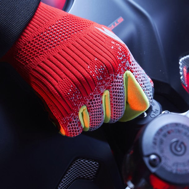 Мото ръкавици SPIDI X-KNIT BLACK/RED