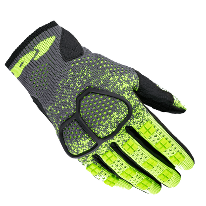 Текстилни мото ръкавици SPIDI CROSS KNIT YELLOW FLUO