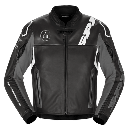 Кожено мото яке SPIDI DP PROGRESSIVE LEATHER Black/White