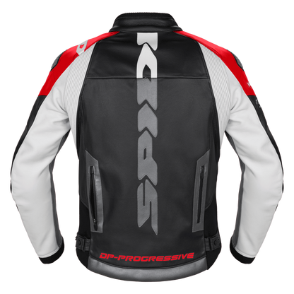 Кожено мото яке SPIDI DP PROGRESSIVE LEATHER Red
