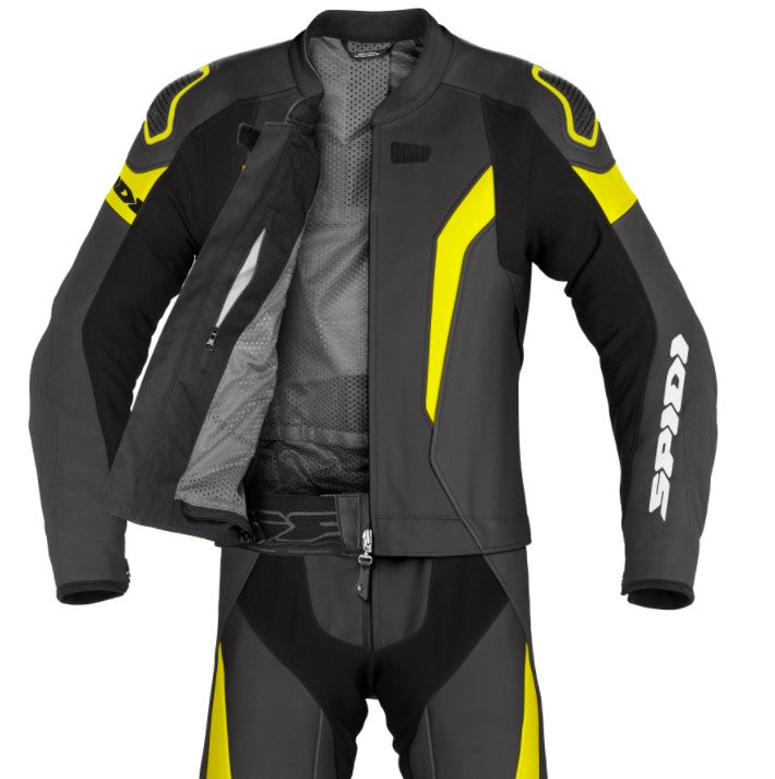 Мото екип SPIDI LASER TOURING BLACK/FLUO