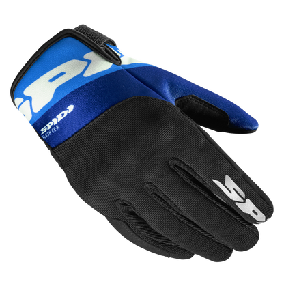 Текстилни мото ръкавици SPIDI Flash-KP Tex White/Blue