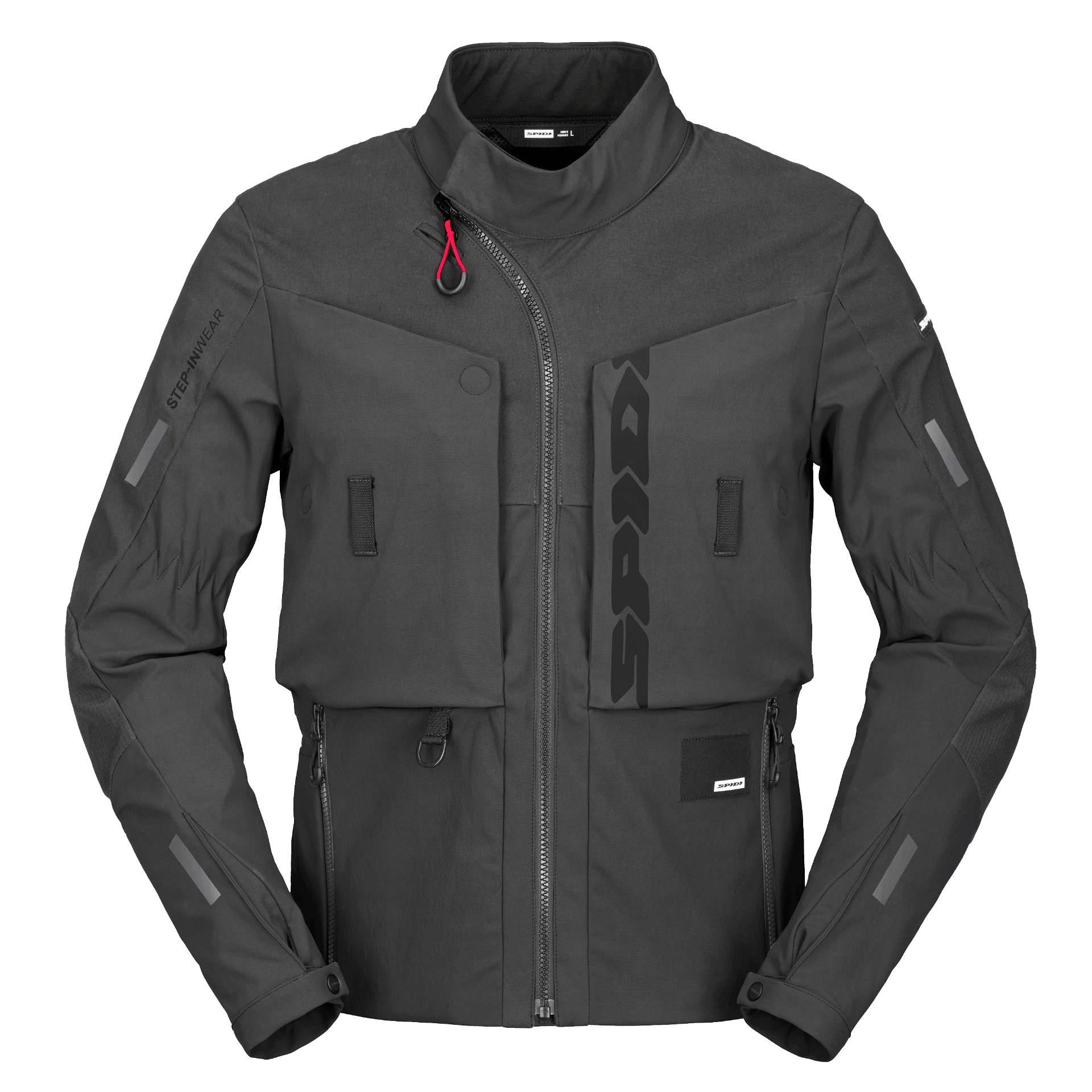 Текстилно яке SPIDI FRONTIER THERMORAIN BLACK