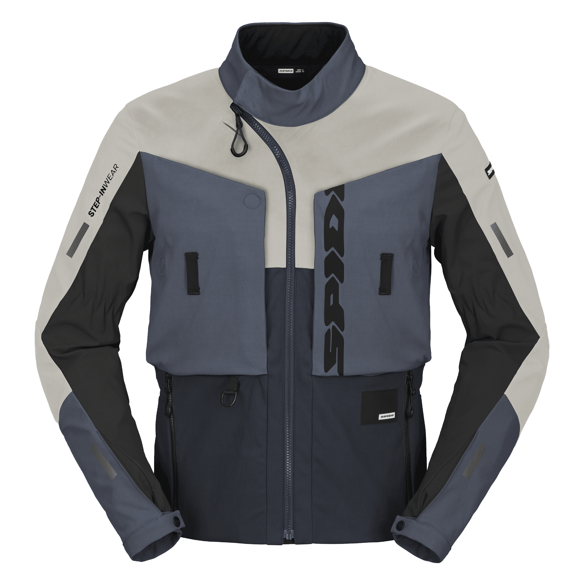 Текстилно яке SPIDI FRONTIER THERMORAIN ICE/BLUE