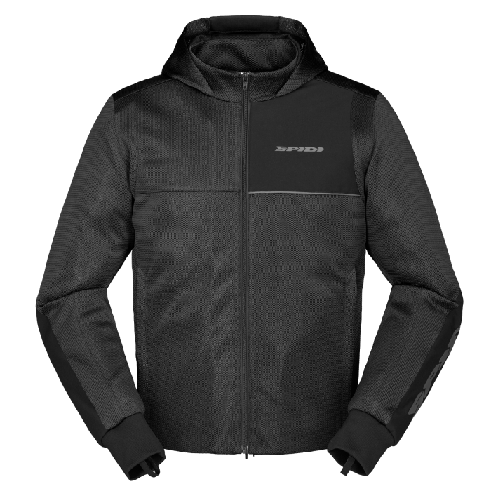 Мото суитшърт SPIDI HOODIE NET BLACK