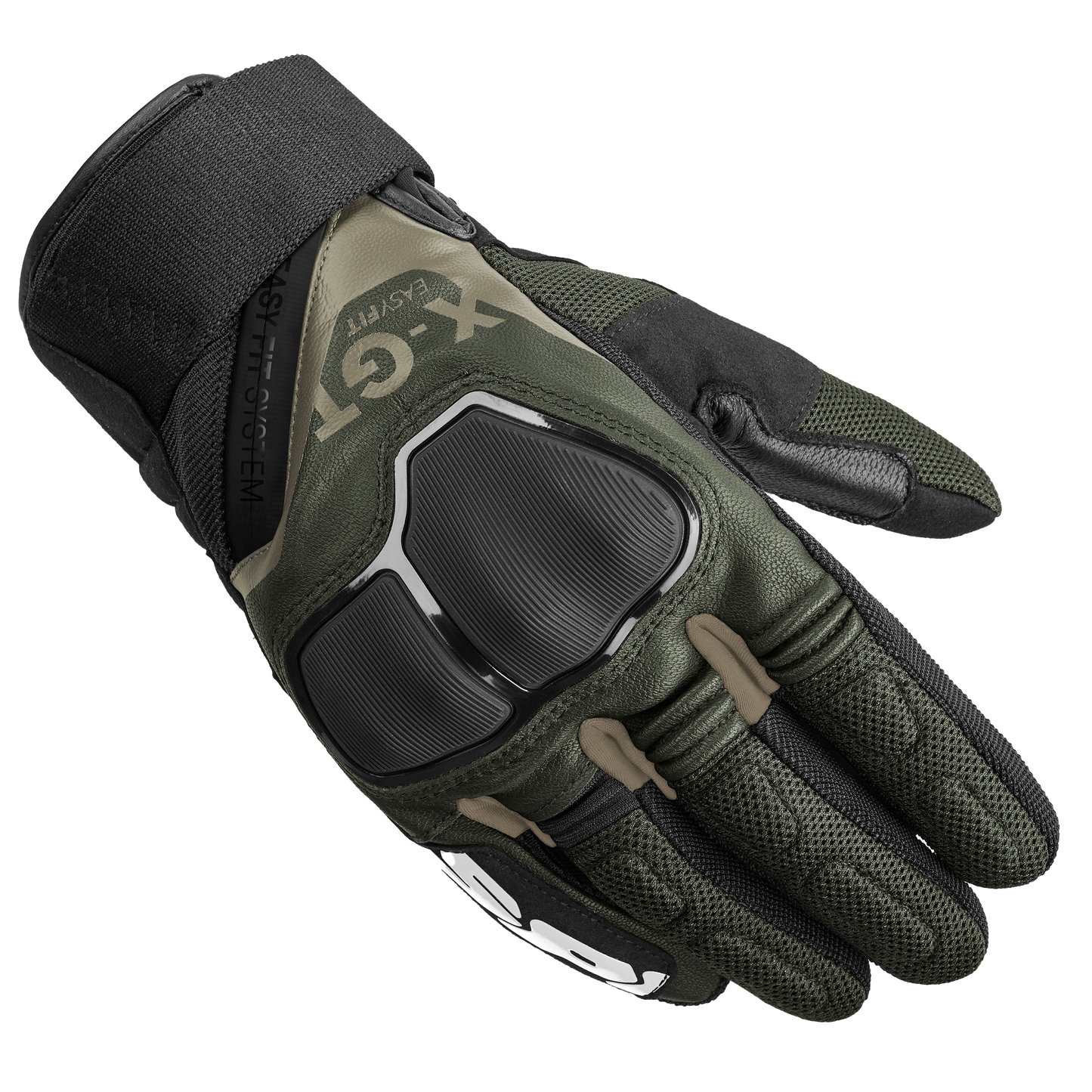 Мото ръкавици SPIDI X GT DARK GREEN