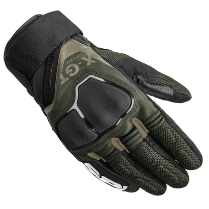 Мото ръкавици SPIDI X GT DARK GREEN
