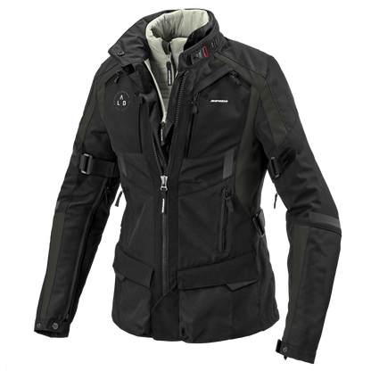 Дамско текстилно яке SPIDI 4 SEASON EVO Dark green/Black