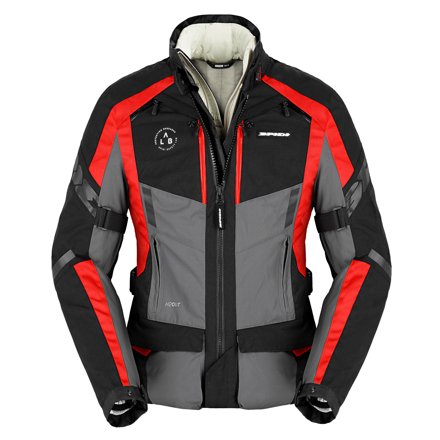 Дамско текстилно яке SPIDI 4 SEASON EVO RED