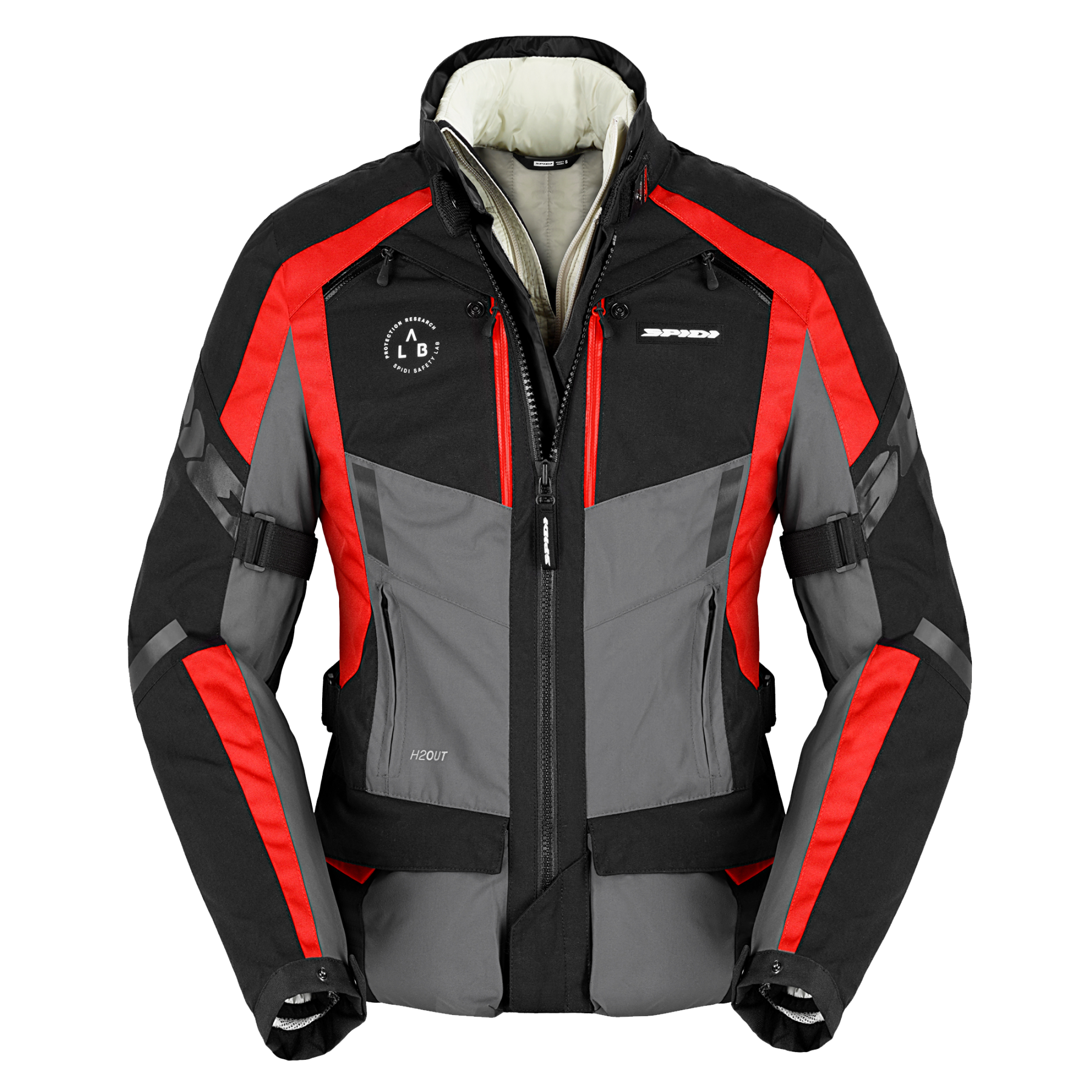 Дамско текстилно яке SPIDI 4 SEASON EVO RED
