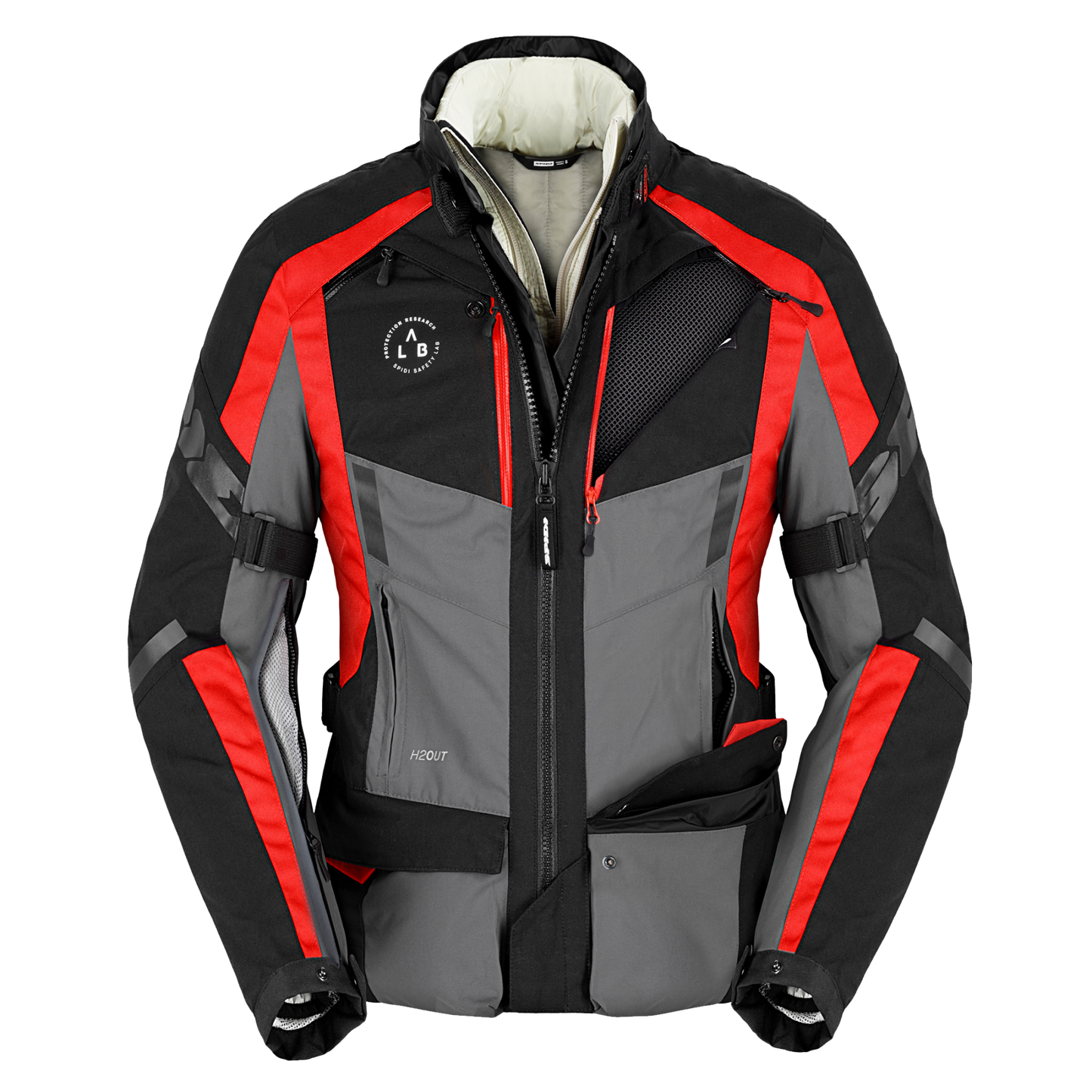 Дамско текстилно яке SPIDI 4 SEASON EVO RED
